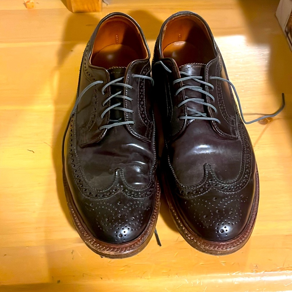 Color 8 Alden shell cordovan LWB worn 6 times only